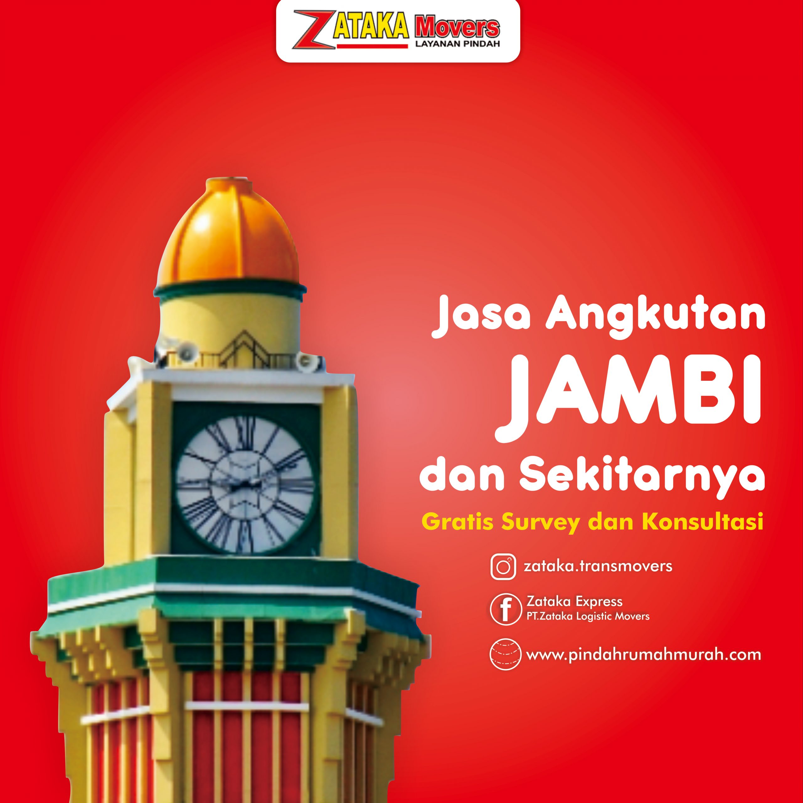 Jasa Angkutan Jambi Sekitarnya