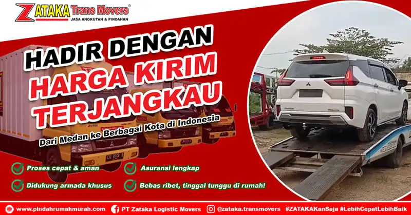 Harga Jasa Kirim Mobil Medan