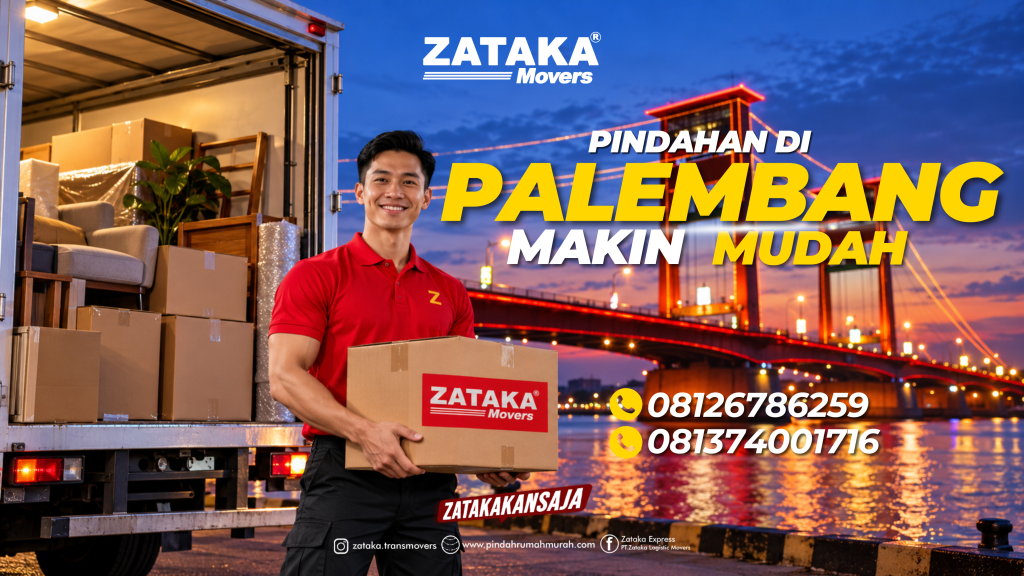 Jasa pindahan di Palembang ZATAKA Trans Movers